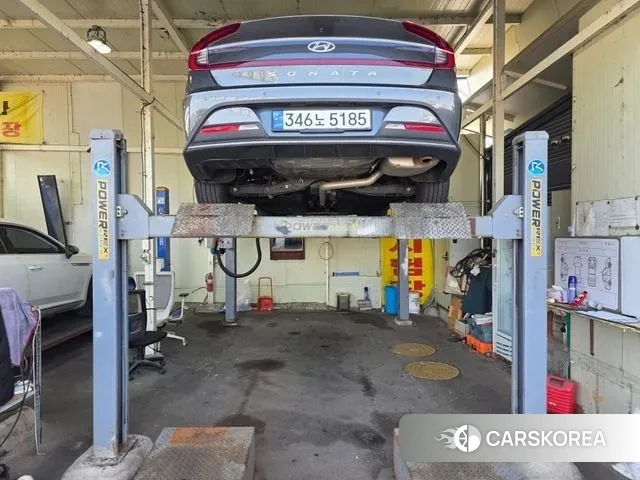 Hyundai Sonata (DN8) 2021 Серый из Кореи, фото 2