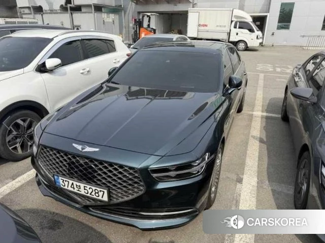 Genesis G90 2020 Темно-зеленый из Кореи, фото 5