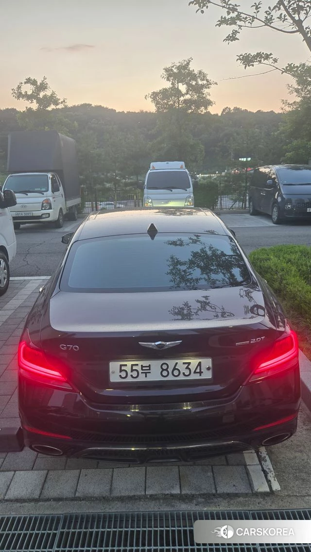 Genesis G70 2018 Черный из Кореи, фото 2