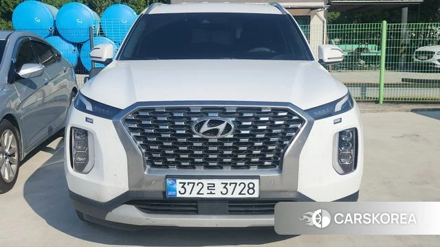 Hyundai Palisade 2022 Белый из Кореи, фото 2