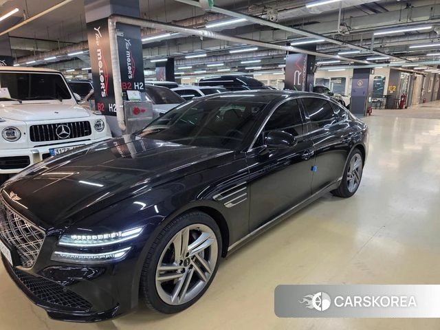 Genesis G80 (RG3) 2024 Черный из Кореи, фото 2