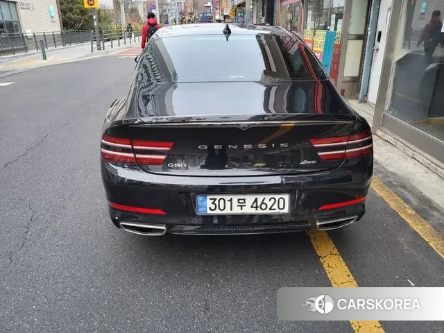 Genesis G80 (RG3) 2020 Черный из Кореи, фото 2