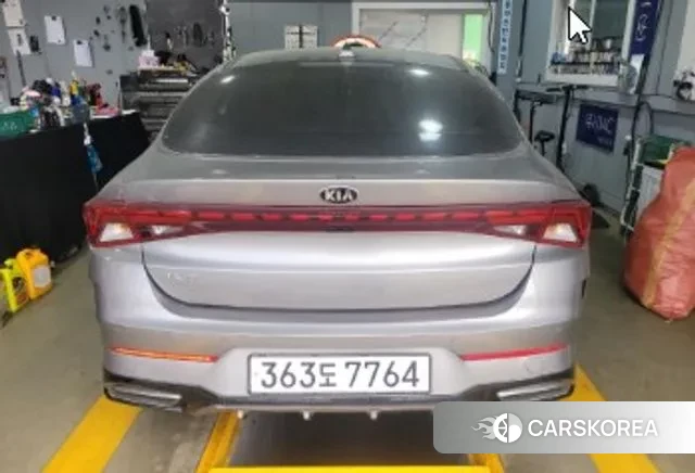 Kia K5 3rd generation 2021 Серый из Кореи, фото 2