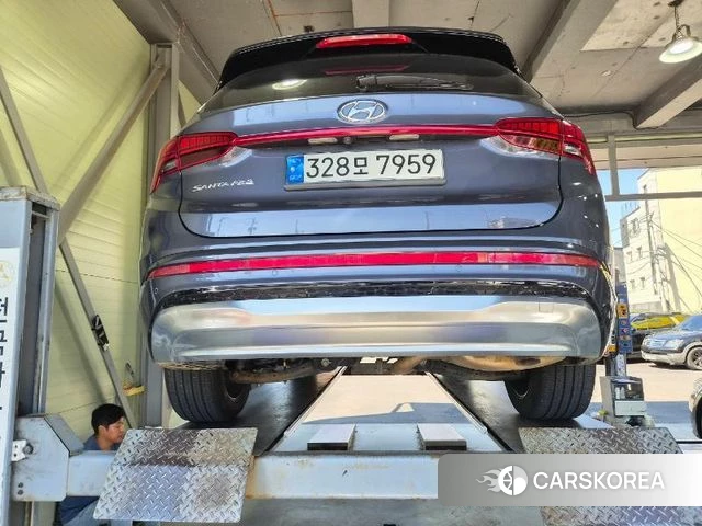 Hyundai The New Santa Fe 2021 Синий из Кореи, фото 2