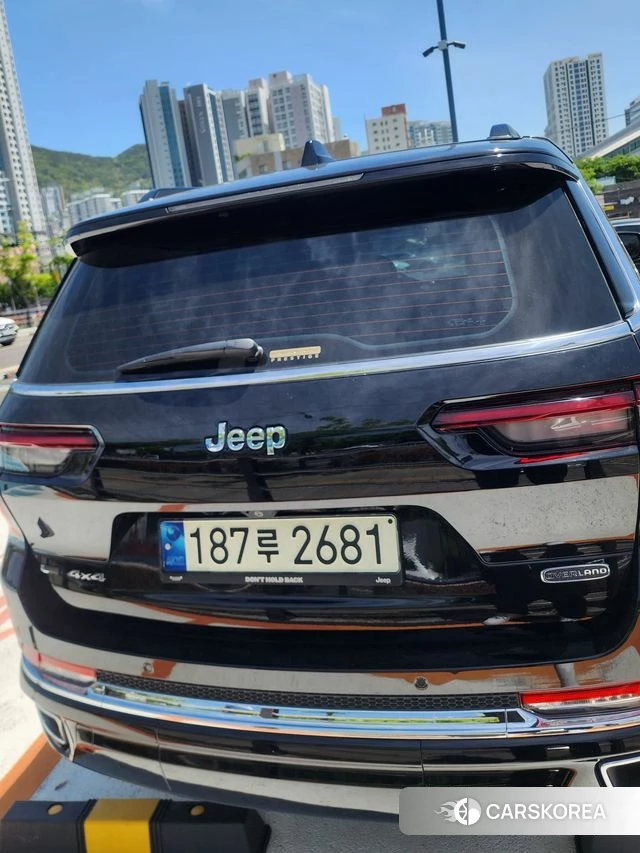 Jeep Grand Cherokee (WL) 2021 Черный из Кореи, фото 4