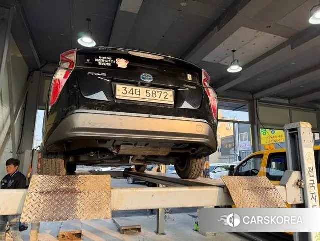 Toyota Prius 4th Generation 2018 Черный из Кореи, фото 2