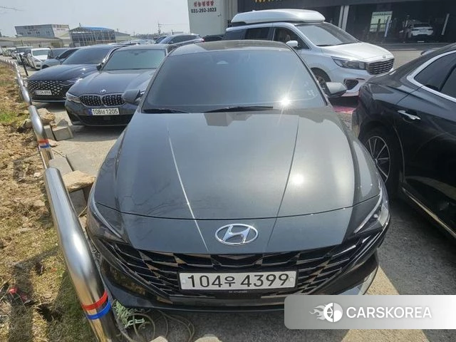 Hyundai Avante (CN7) 2020 Серый из Кореи, фото 6