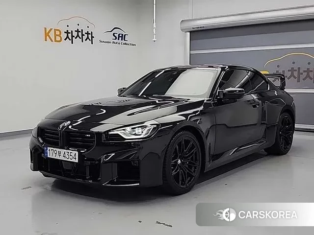 BMW M2 (G87) 2023 Черный из Кореи, фото 2