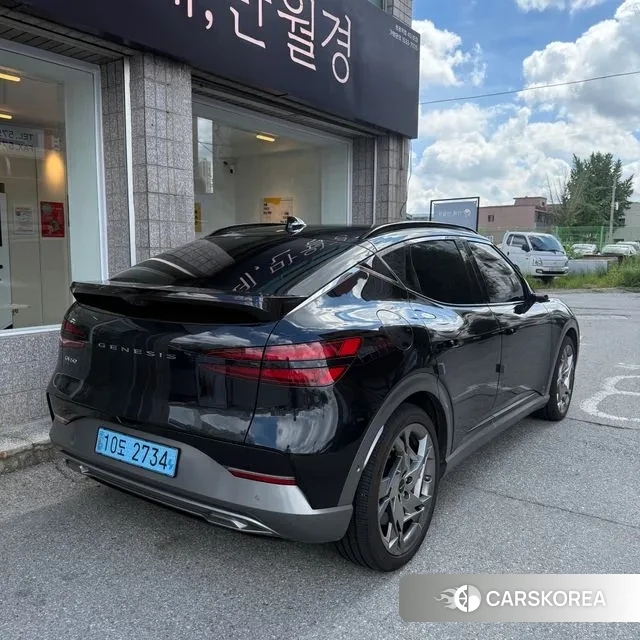 Genesis GV60 2021 Черный из Кореи, фото 2