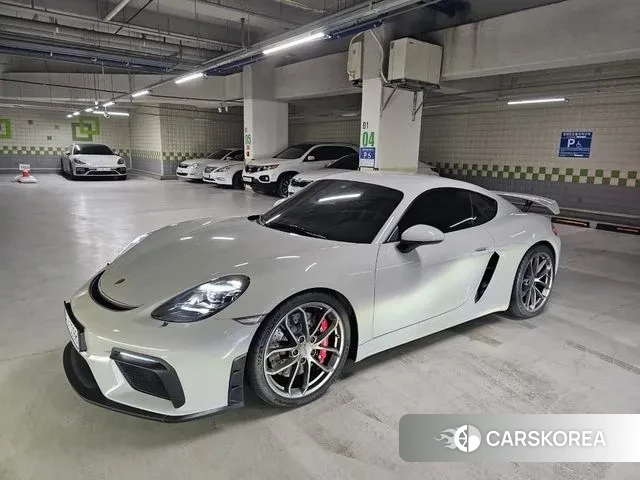 Porsche 718 Cayman 2022 Цвет галактики из Кореи, фото 2