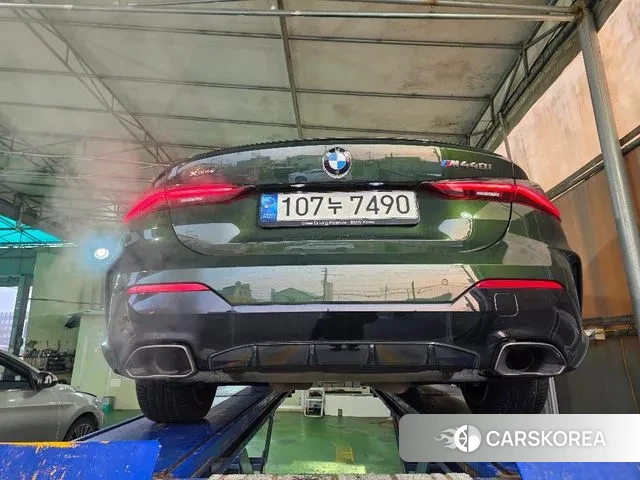 BMW 4 Series (G22) 2022 Зеленый из Кореи, фото 2
