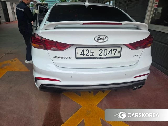 Hyundai Avante AD 2018 Белый из Кореи, фото 2