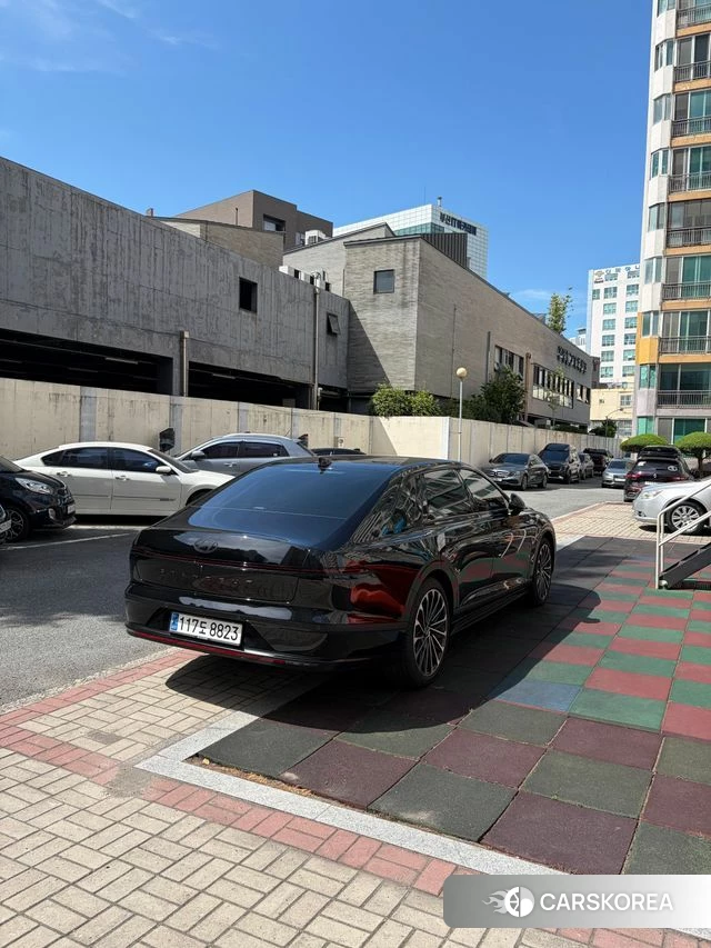 Hyundai Grandeur Hybrid (GN7) 2024 Черный из Кореи, фото 2