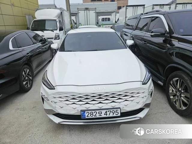 Kia K8 Hybrid 2022 Белый из Кореи, фото 5