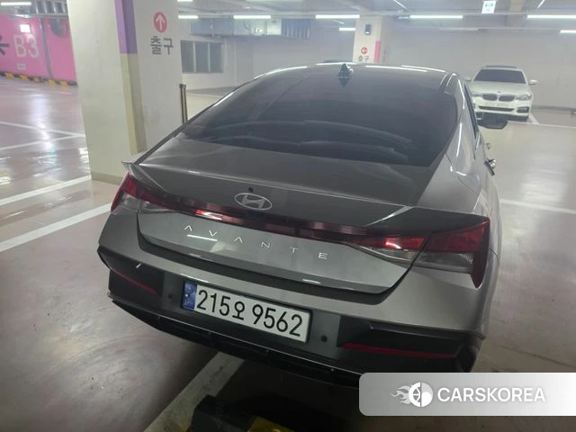 Hyundai The New Avante (CN7) 2023 Серый из Кореи, фото 4