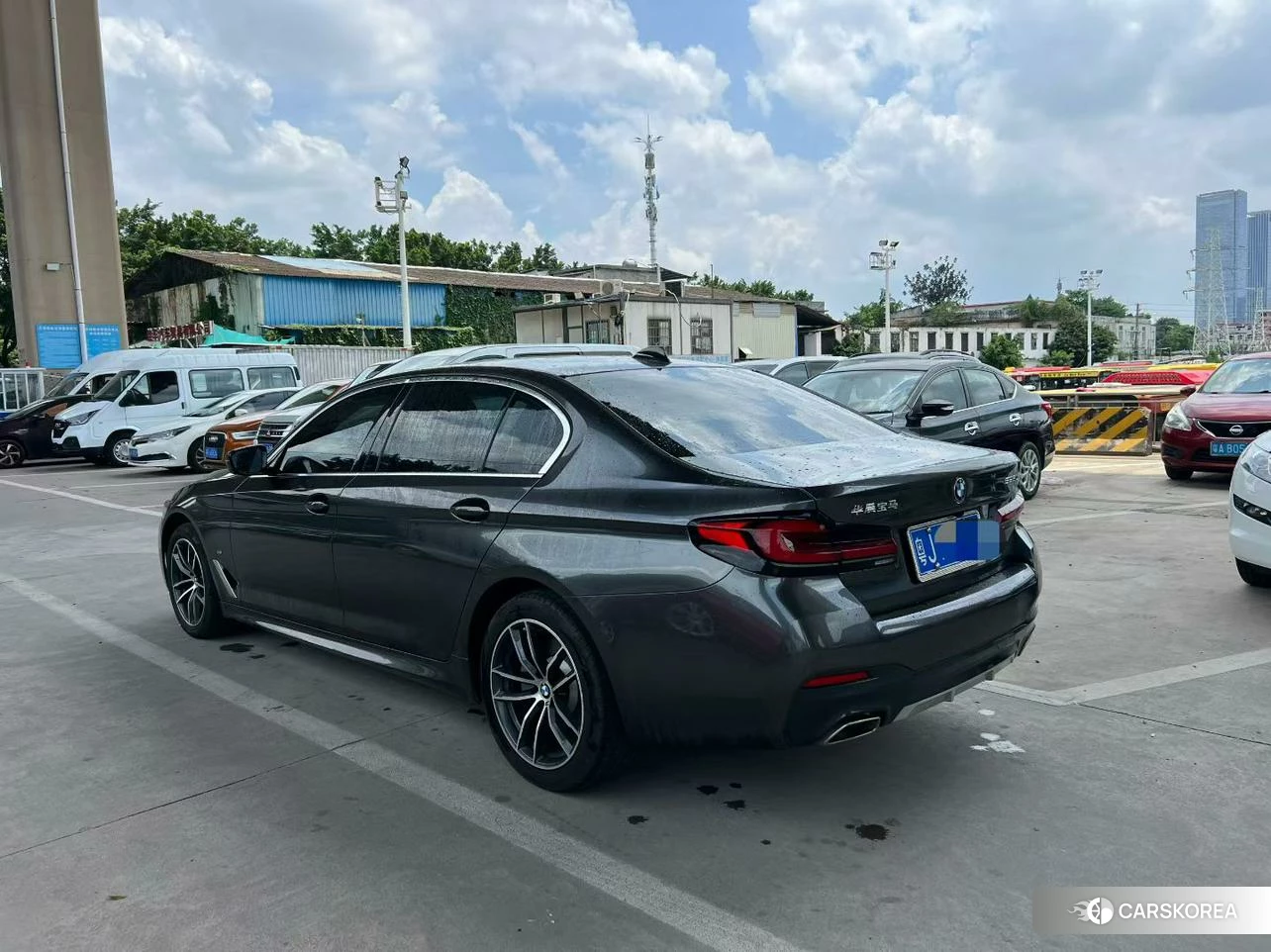 BMW 5 series 2021 Синий из Китая, фото 2