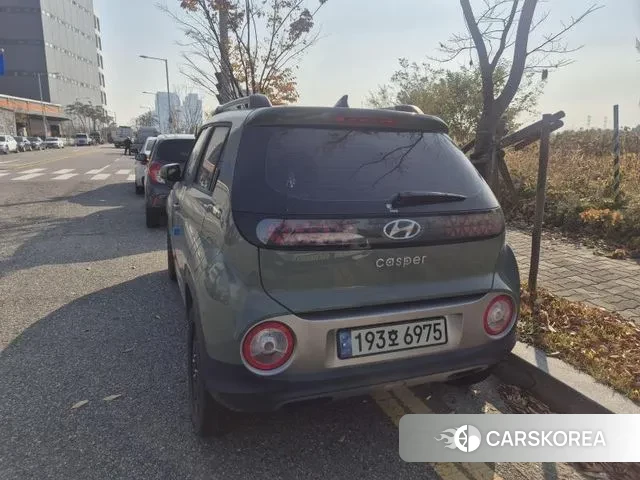 Hyundai Casper 2022 Темно-зеленый из Кореи, фото 4