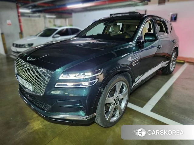 Genesis GV80 2021 Темно-зеленый из Кореи, фото 4