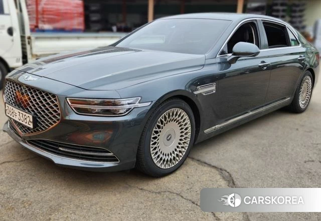 Genesis G90 2019 Серый из Кореи, фото 2