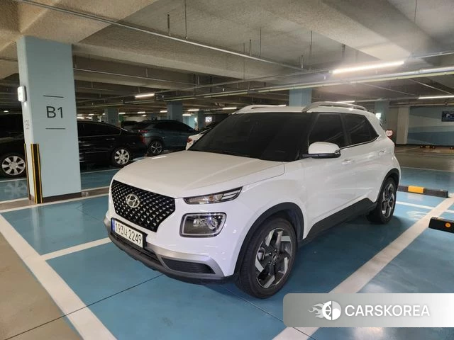 Hyundai Venue 2021 Белый из Кореи, фото 5