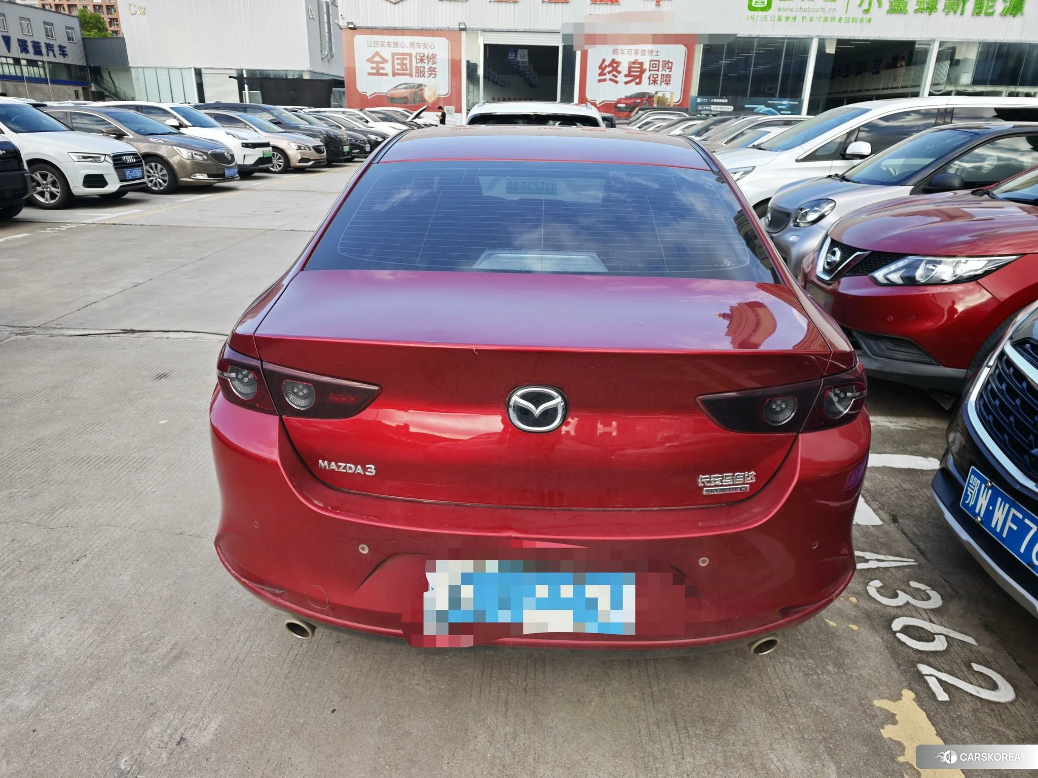 Mazda 3 2019 Красный из Китая, фото 2