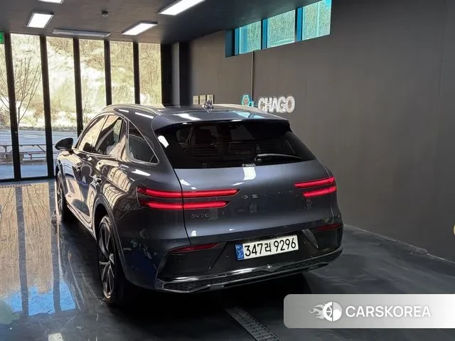 Genesis GV70 2024 Синий из Кореи, фото 2