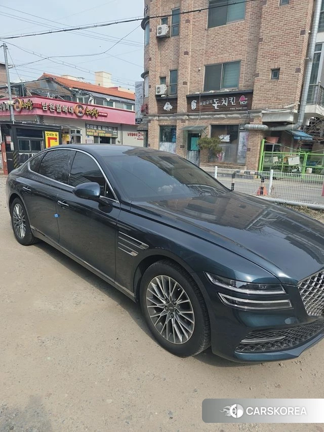 Genesis G80 (RG3) 2023 Синий из Кореи, фото 2