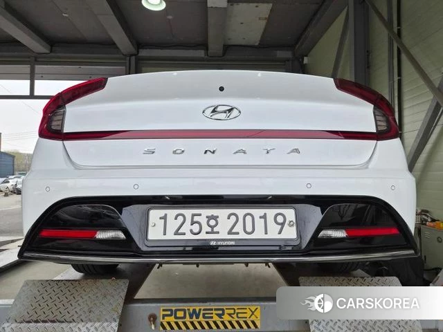 Hyundai Sonata (DN8) 2021 Белый из Кореи, фото 2