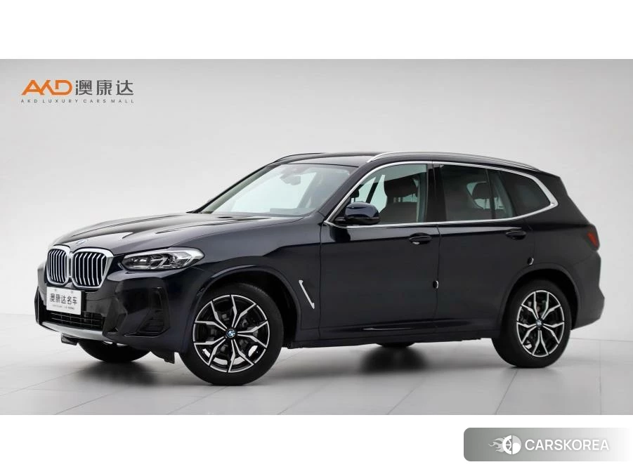 BMW X3 2021 Черный из Китая, фото 2