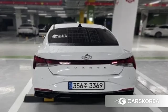 Hyundai Avante (CN7) 2020 Белый из Кореи, фото 2