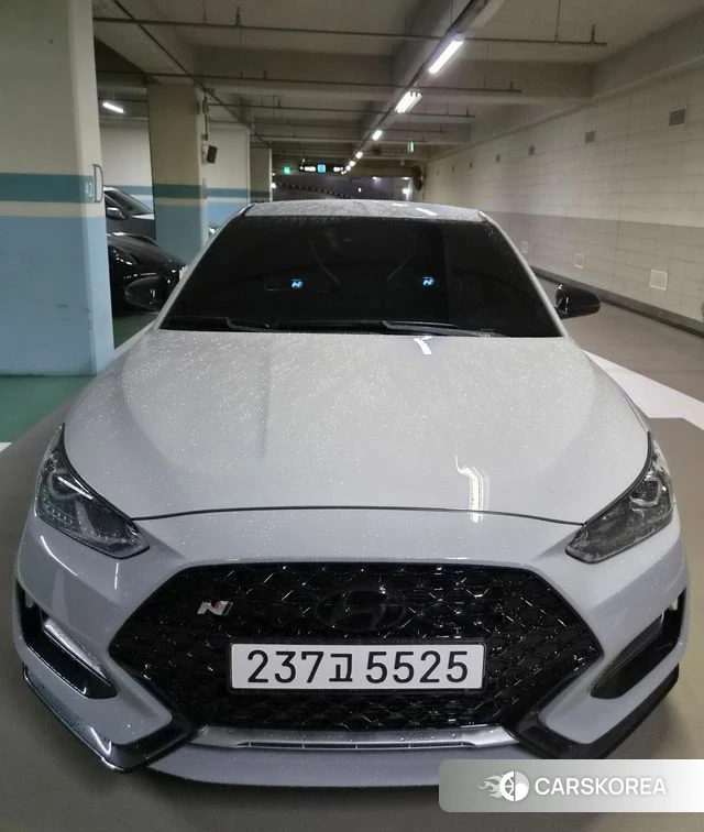 Hyundai Veloster (JS) 2020 Светло-серебряный цвет из Кореи, фото 2