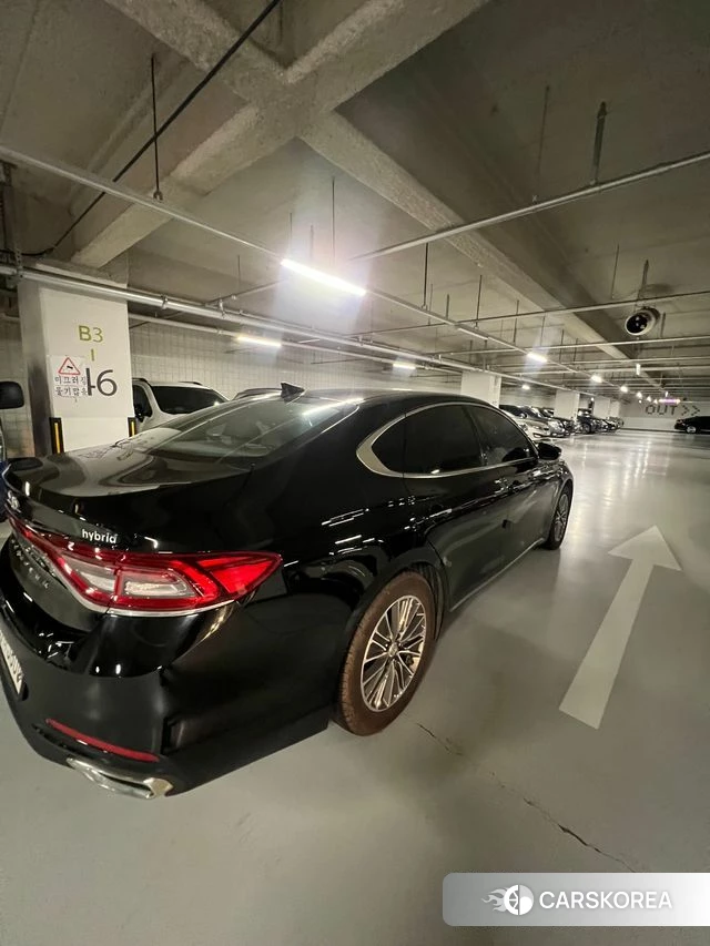 Hyundai Grandeur IG Hybrid 2019 Черный из Кореи, фото 2