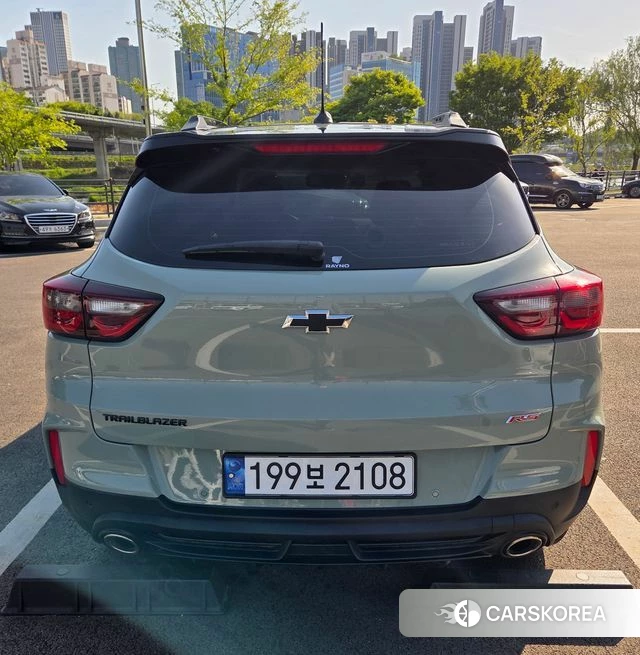 Chevrolet (GM Daewoo) The New Trail Blazer 2023 Светло-зеленый из Кореи, фото 2