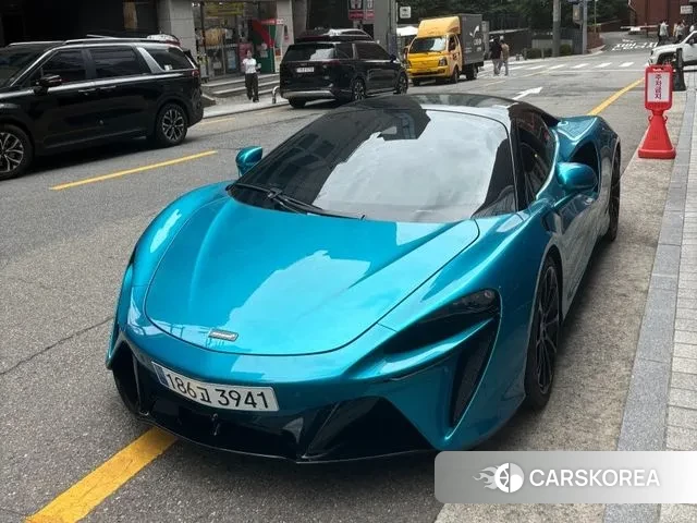 McLaren Artura 2023 Синий нефрит из Кореи, фото 5