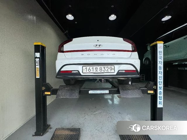 Hyundai Sonata (DN8) 2022 Белый из Кореи, фото 2