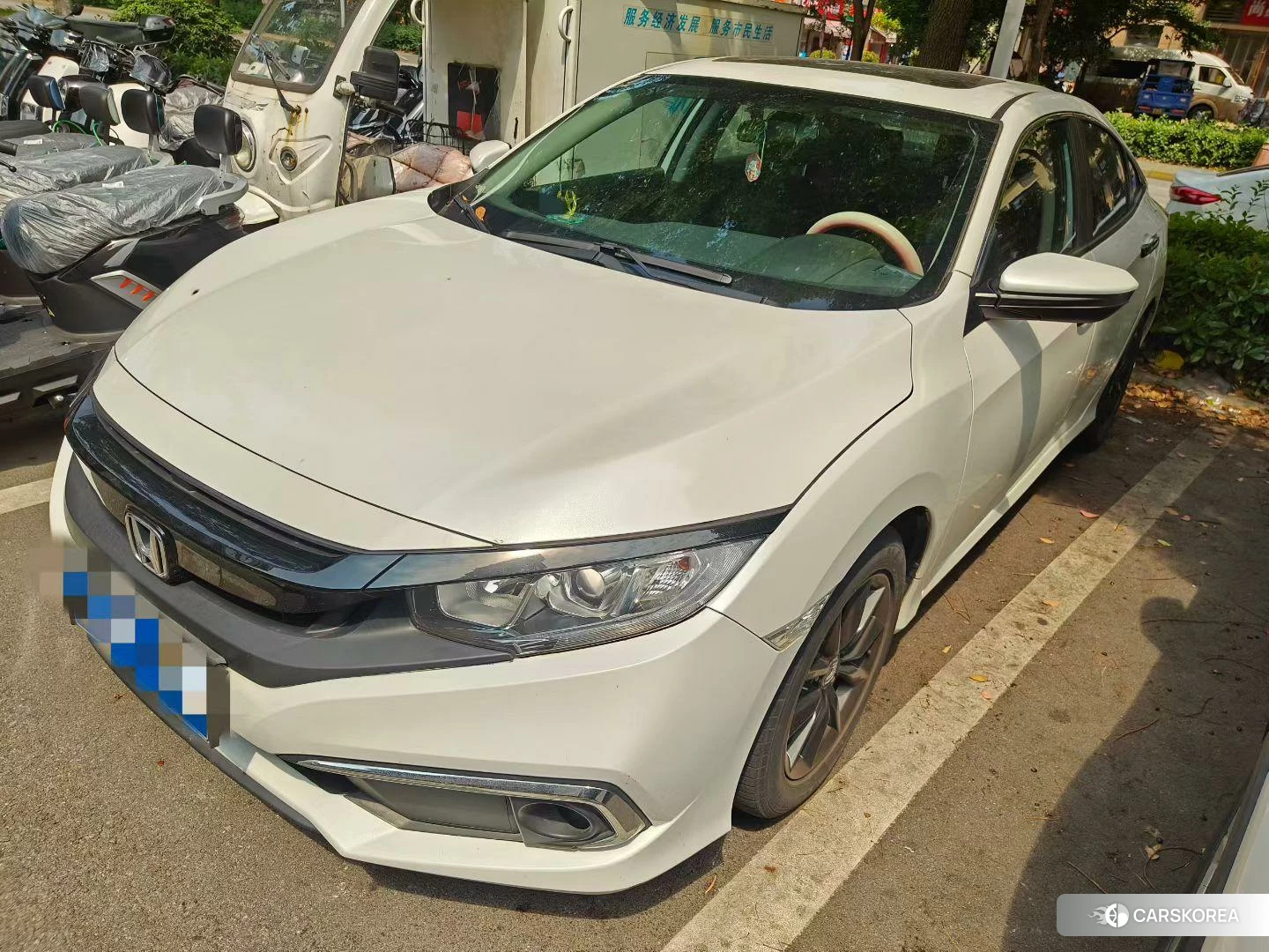 Honda Civic 2019 Белый из Китая, фото 2