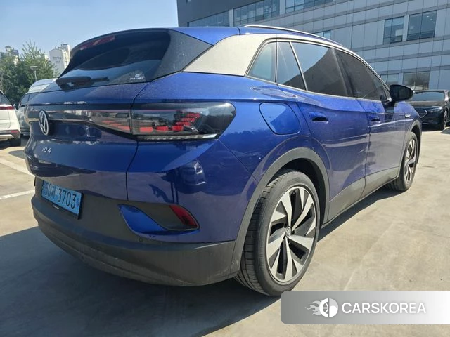 Volkswagen ID.4 2023 Синий из Кореи, фото 2