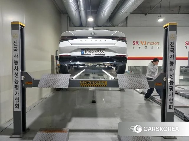 Hyundai Avante (CN7) 2022 Белый из Кореи, фото 2