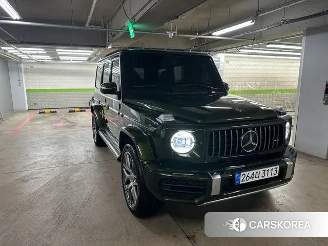 Mercedes-Benz G-Class W463b 2023 Темно-зеленый из Кореи, фото 6