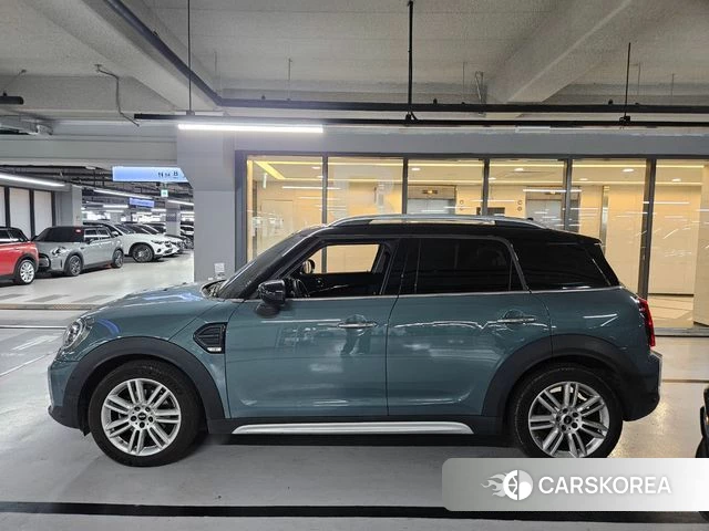 Mini Cooper Countryman 2022 Темно-зеленый из Кореи, фото 3