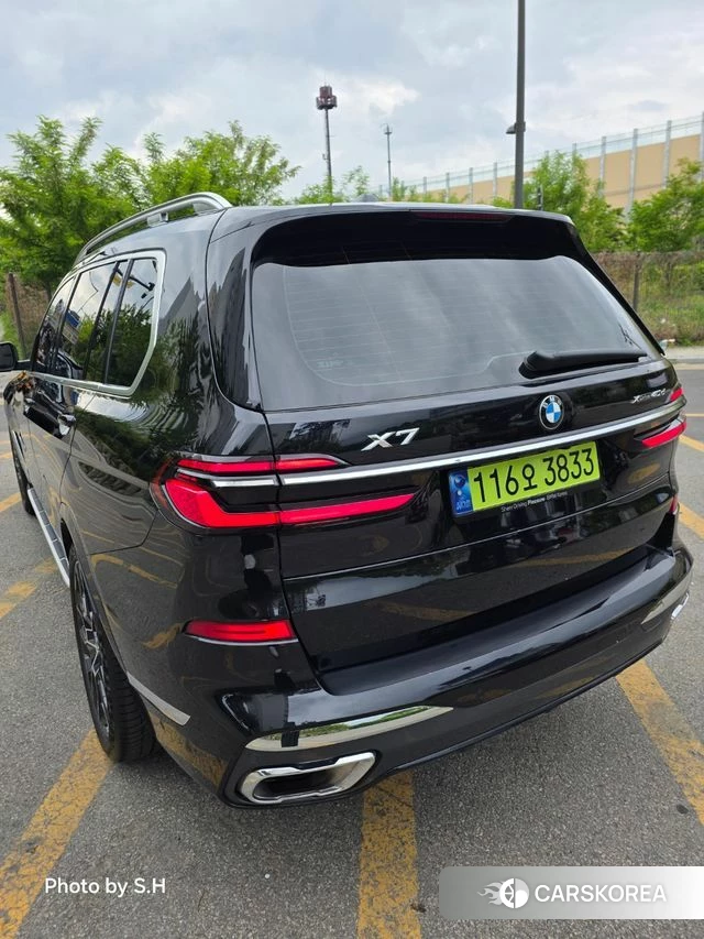 BMW X7 (G07) 2025 Черный из Кореи, фото 6