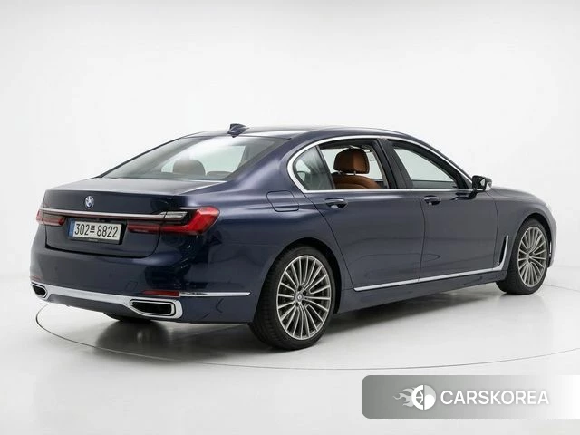 BMW 7 Series (G11) 2020 Синий из Кореи, фото 2