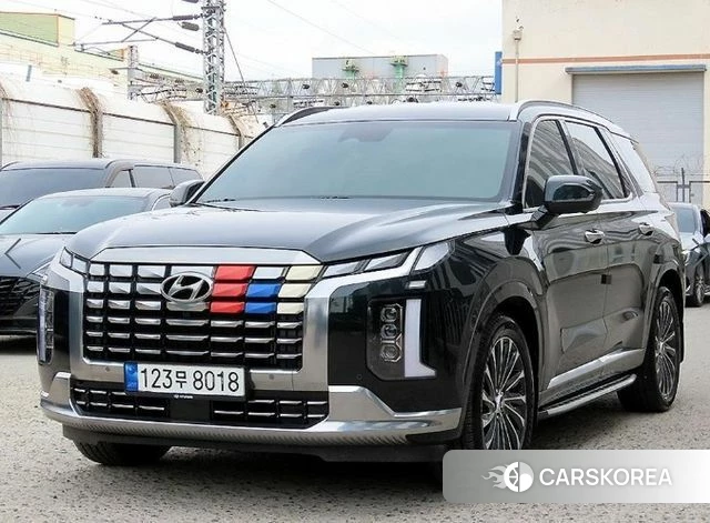 Hyundai The New Palisade 2022 Зеленый из Кореи, фото 2