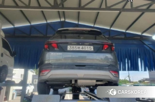 Hyundai The New Tucson (NX4) 2024 Серый из Кореи, фото 2