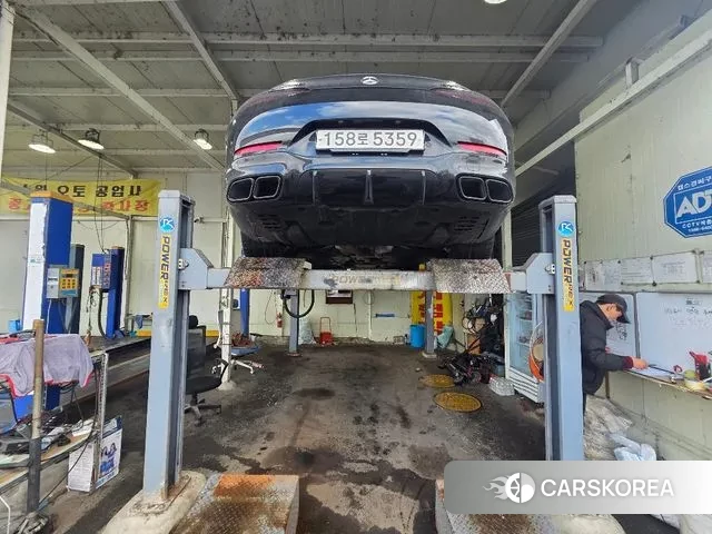 Mercedes-Benz AMG GT 2023 Черный из Кореи, фото 2