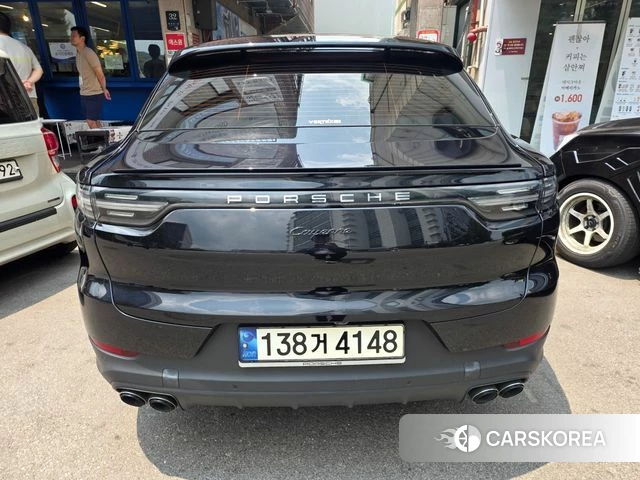 Porsche Cayenne (PO536) 2021 Черный из Кореи, фото 2