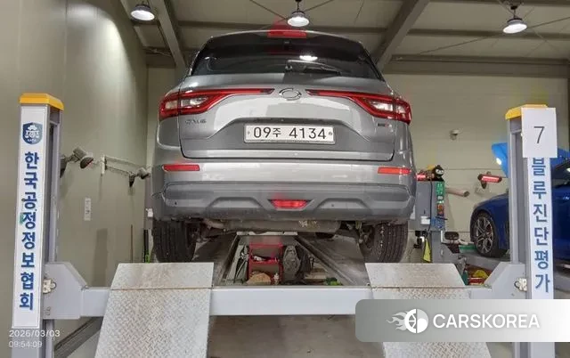 Renault Korea (Samsung) QM6 2018 Серебристо-серый из Кореи, фото 2