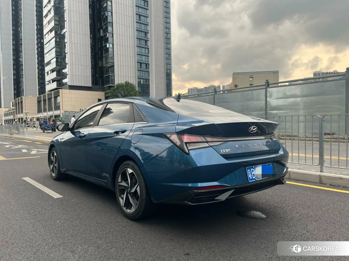 Hyundai Elantra 2020 Синий из Китая, фото 4