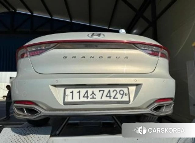 Hyundai The New Grandeur IG 2020 Серебристо-серый из Кореи, фото 2