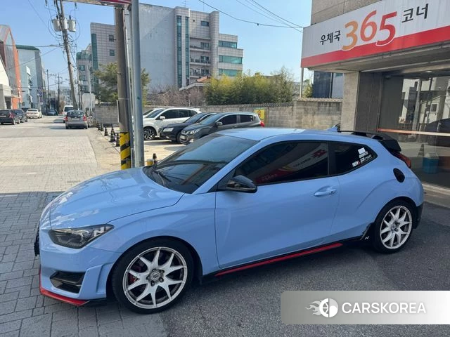 Hyundai Veloster (JS) 2018 Светло-серебряный цвет из Кореи, фото 2